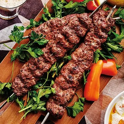 Adana Kofte at Duman BBQ