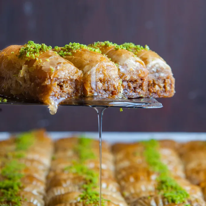 Baklava at Duman BBQ