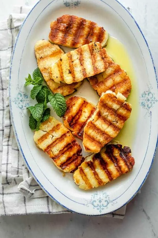 Grilled Halloumi at Duman BBQ