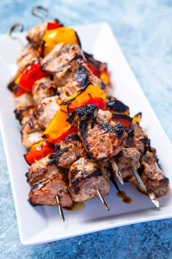 Lamb Shish & Chicken Shish at Duman BBQ