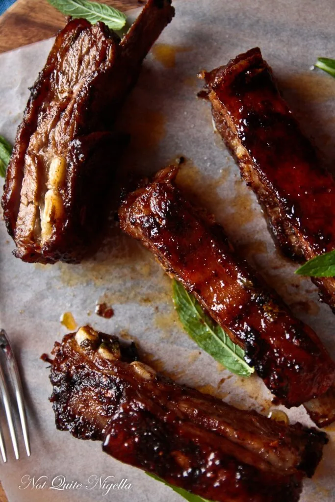 Lamb Ribs (6pcs) at Duman BBQ