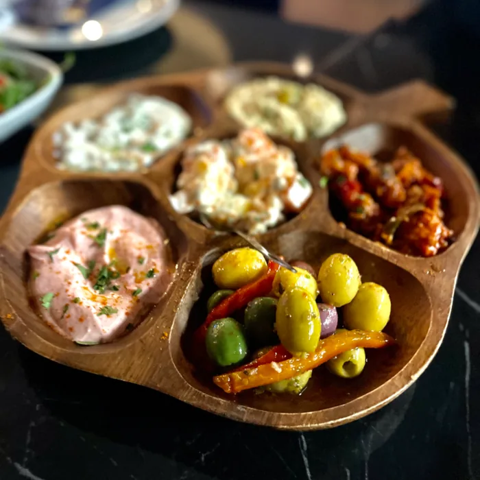 Mix Cold Meze at Duman BBQ