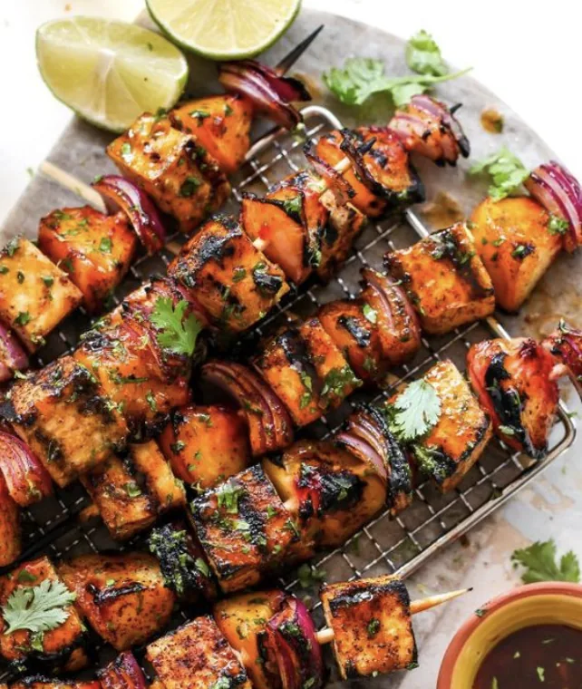 Vegetarian Kebab at Duman BBQ